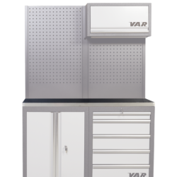 Stainless steel bench top for 2 units -  length 136cm