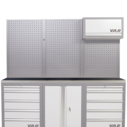 Stainless steel bench top for 3 units -  length 204cm