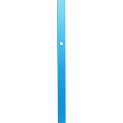 Double-sided panel connector - RAL 5012 blue painting