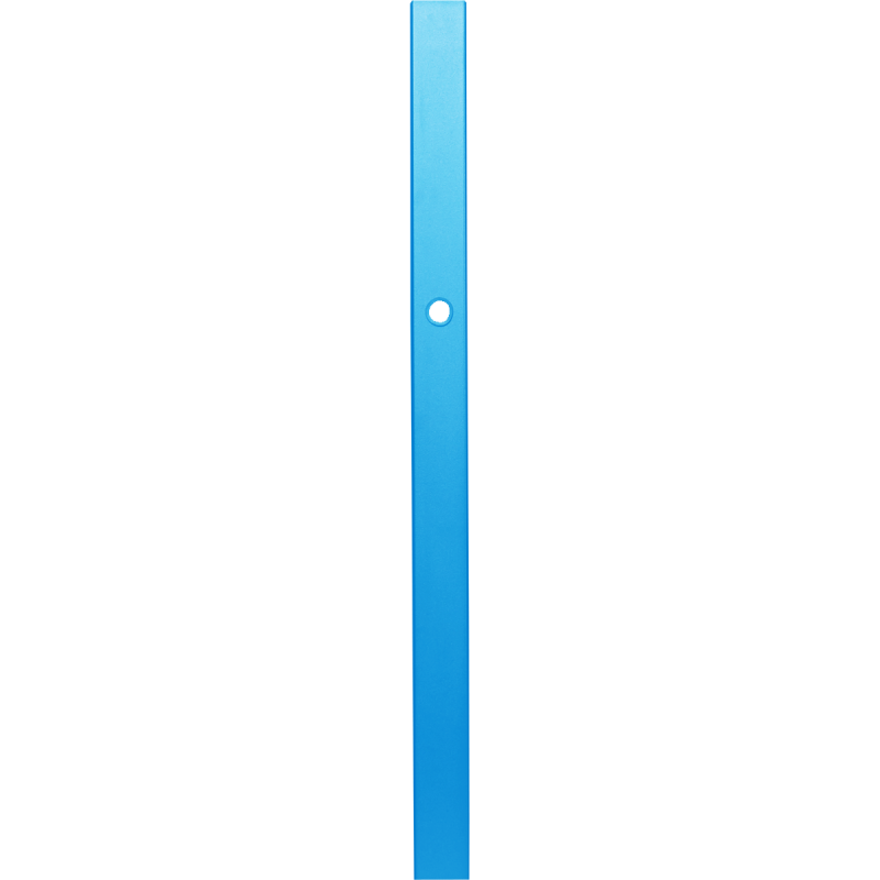 Double-sided panel connector - RAL 5012 blue painting